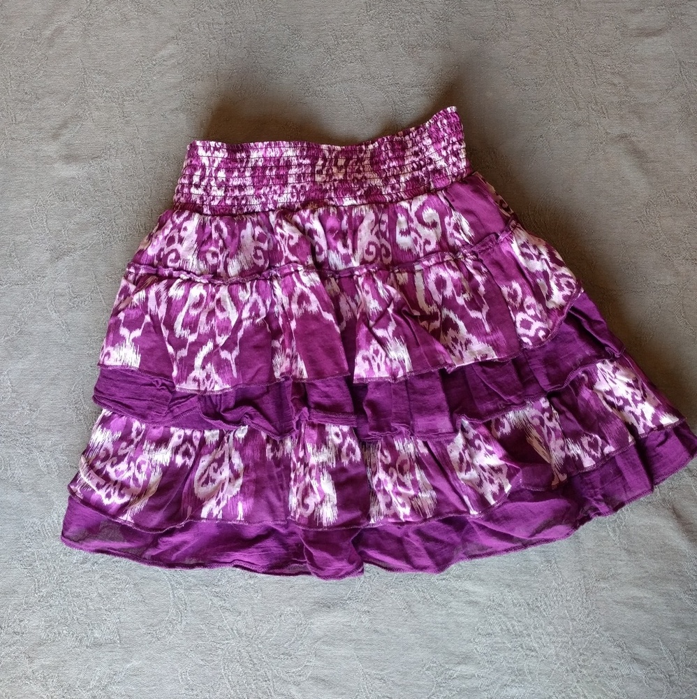 LEI Purple Tiered Skirt